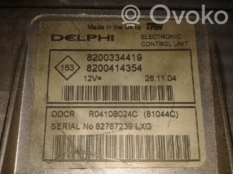 Engine control unit/module   8200334419,8200414354