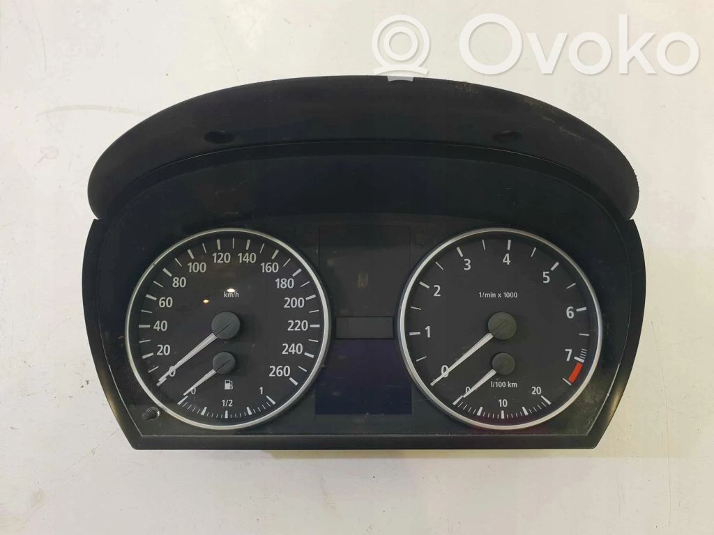 BMW 3 E90 E91 Speedometer (instrument cluster) 