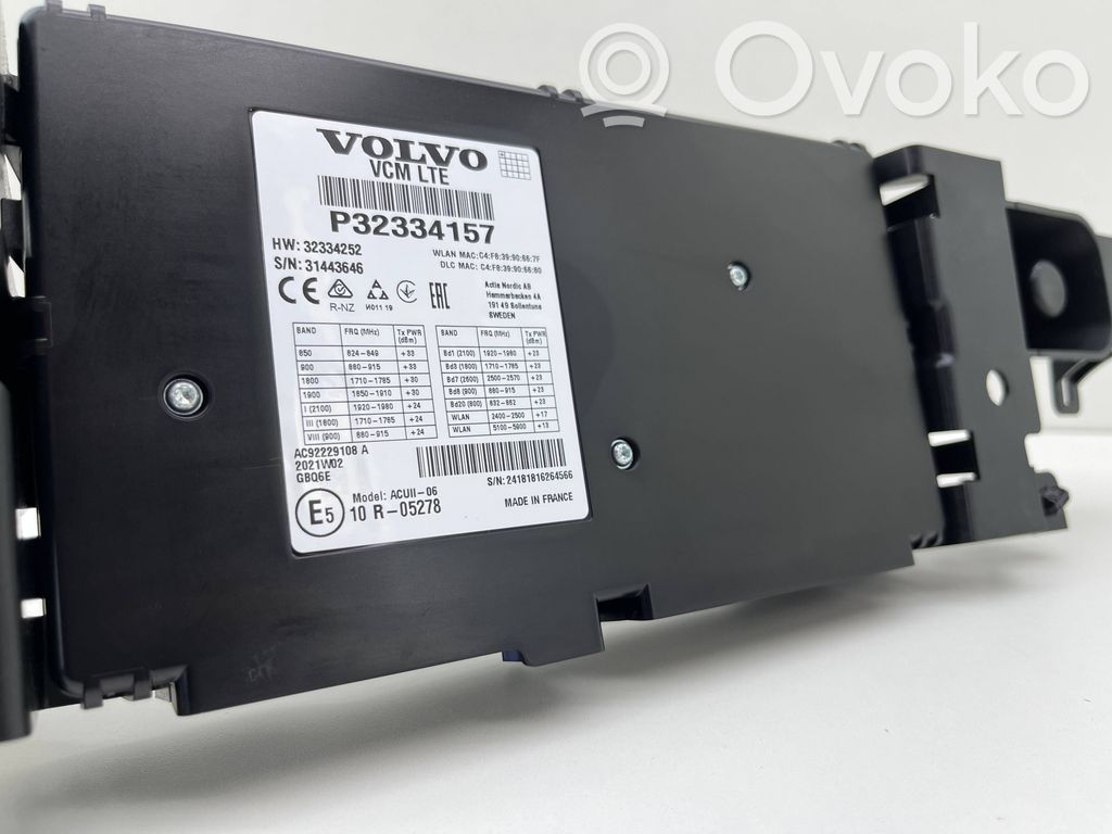 Bluetooth control unit module   32334157