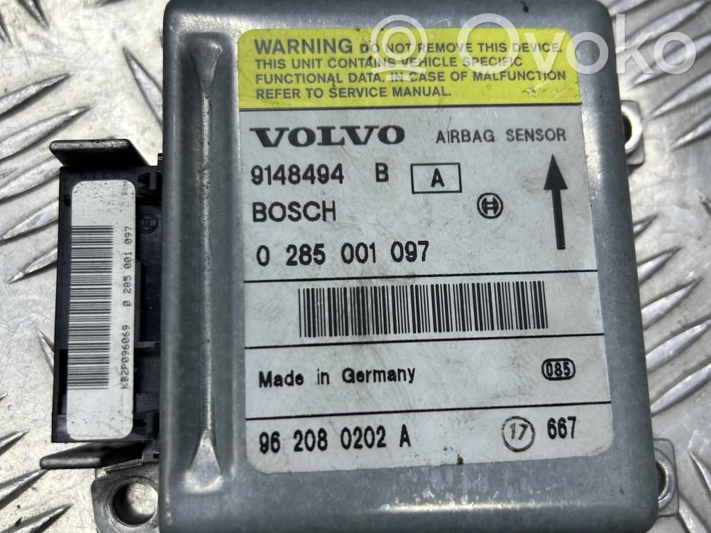 Volvo 850 Airbag control unit/module 