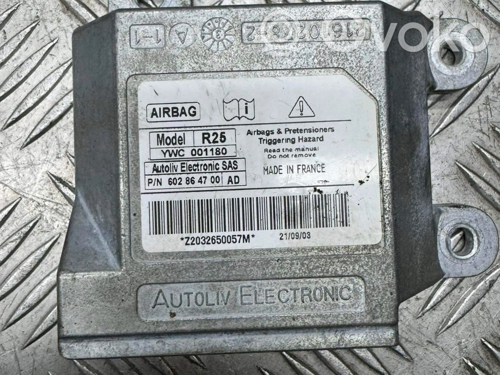 Rover 25 Airbag control unit/module 