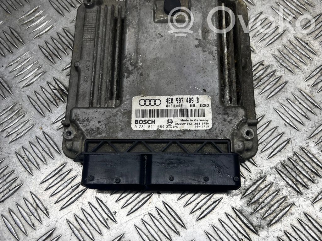Audi A8 S8 D3 4E Engine control unit/module 