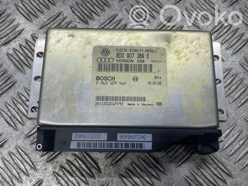 ABS control unit/module   8D0907389E,DKCU01012492,0265109462