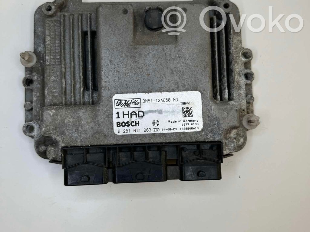 Engine control unit/module   3M5112A650MD,0281011263
