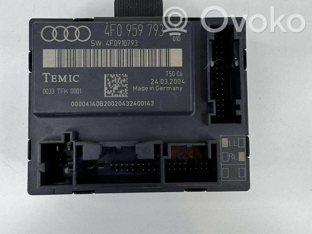 Door control unit/module   4F0959793,4F0910793,0033TFK0001