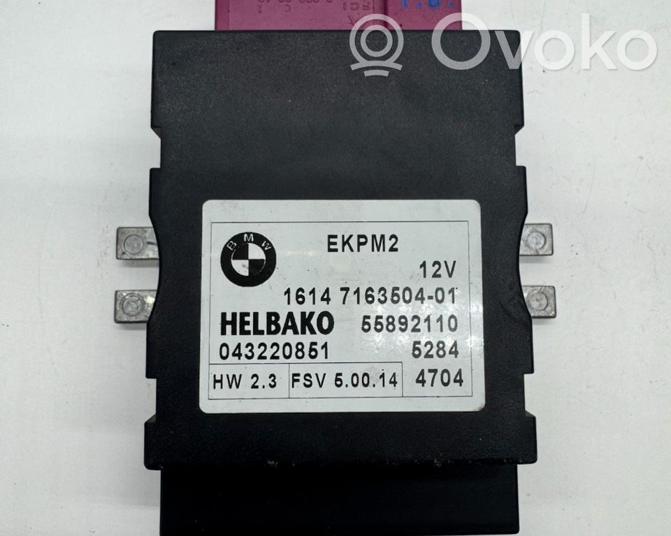 Unité de commande / module de pompe à carburant   7163504,043220851,55892110