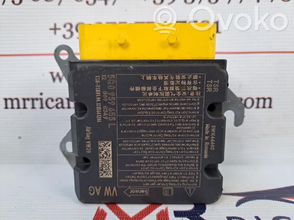 Audi A3 S3 8P Unidad de control/módulo del Airbag 
