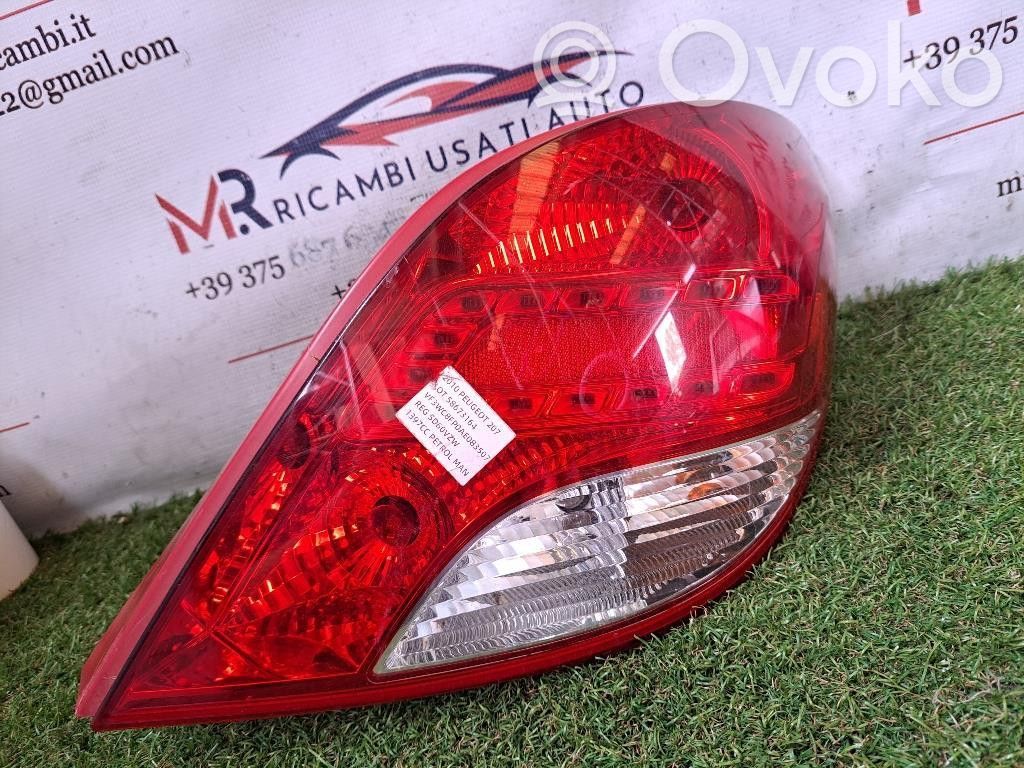 Peugeot 207 Lampa tylna 
