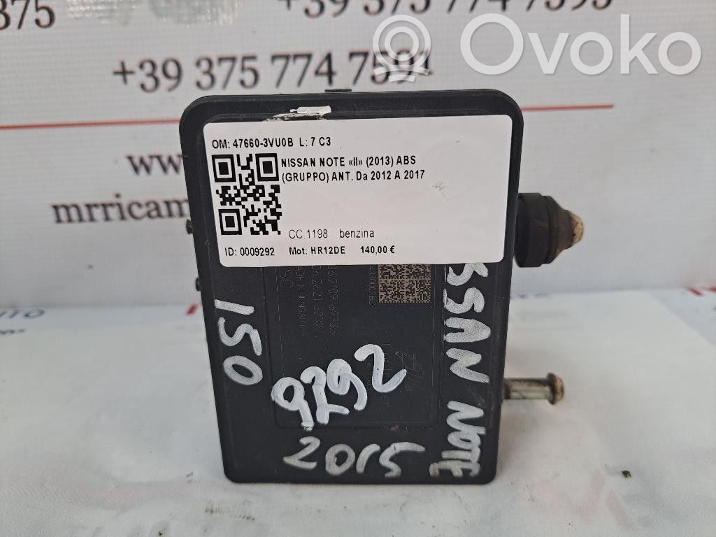 Nissan Note (E11) ABS Pump 