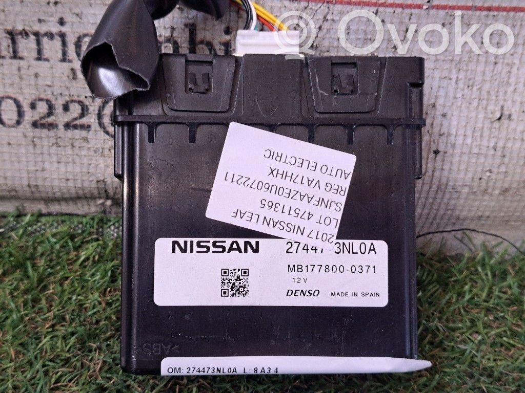 Nissan Leaf I (ZE0) Air conditioner control unit module 