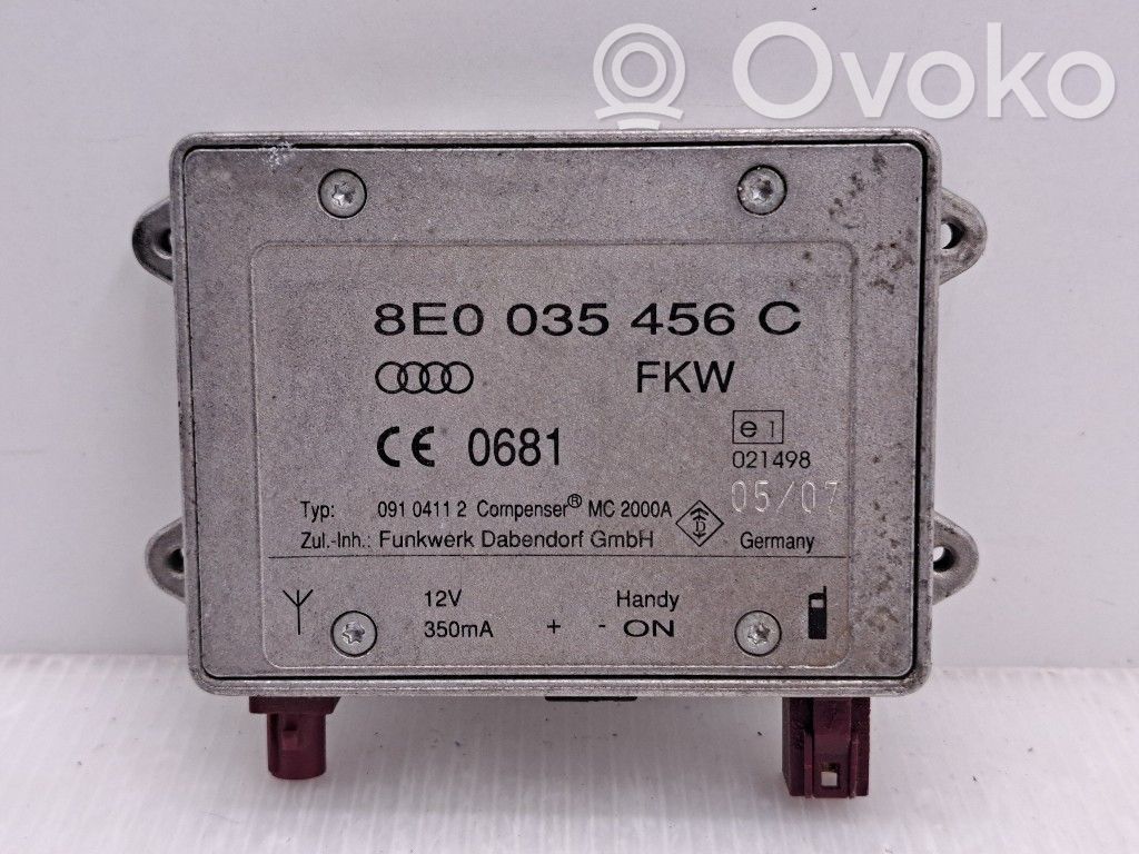 Audi A6 S6 C6 4F Antenos valdymo blokas 