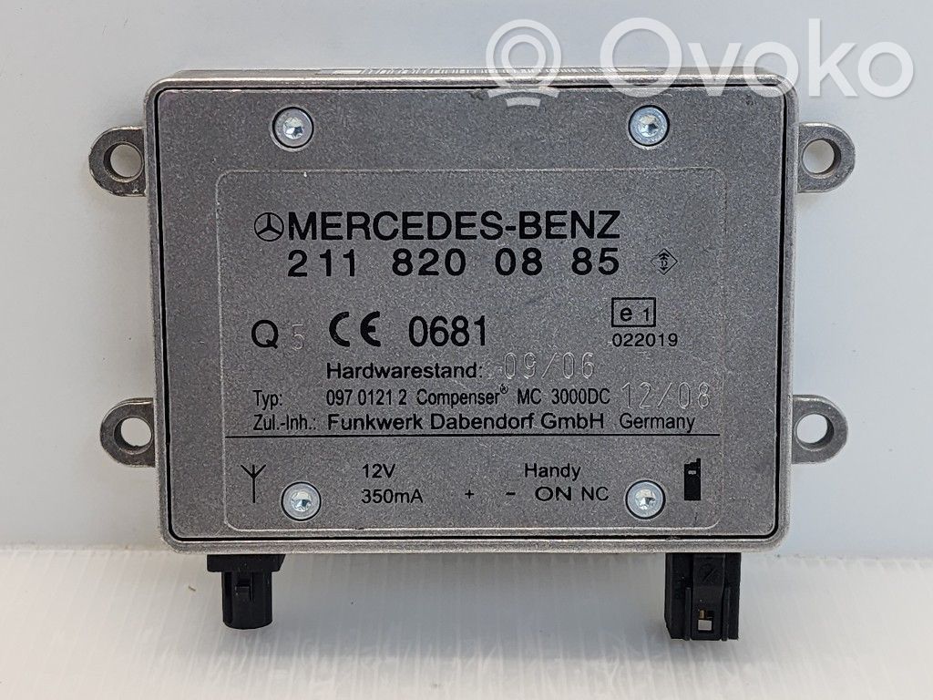 Mercedes-Benz ML W164 Antenna control unit 