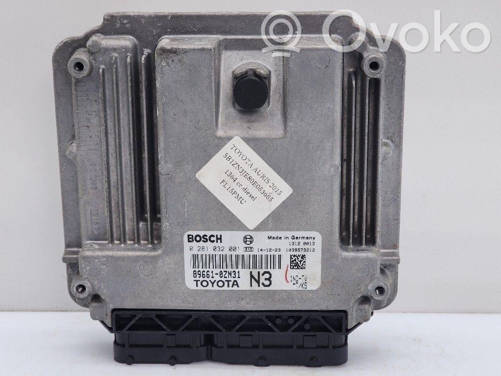 Toyota Auris 150 Engine control unit/module 