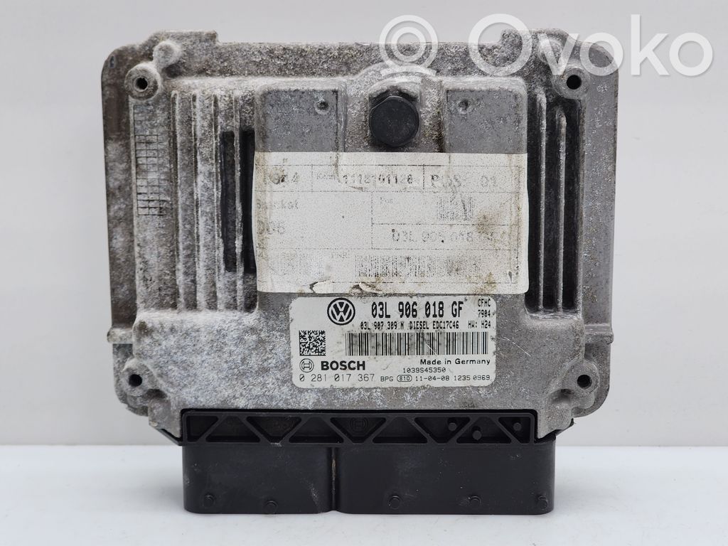Volkswagen Scirocco Variklio valdymo blokas 