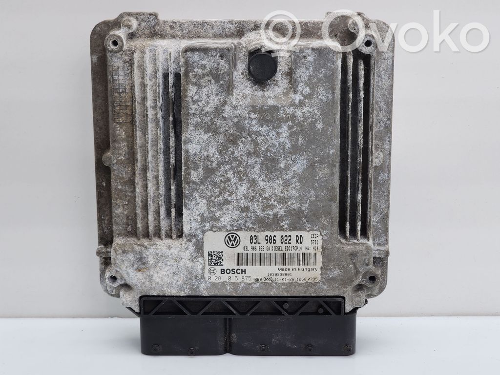 Skoda Octavia Mk2 (1Z) Engine control unit/module 