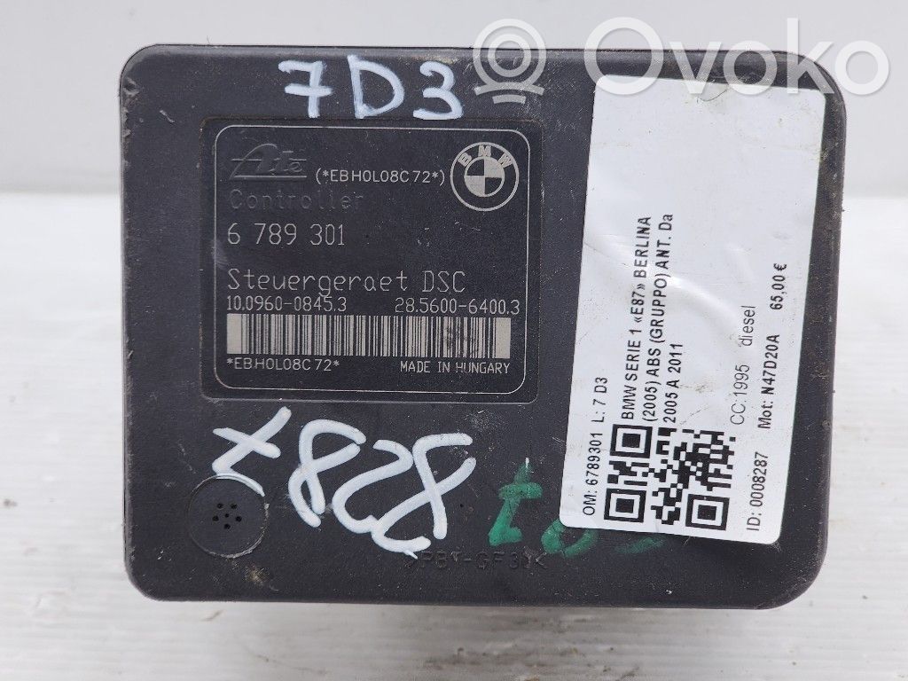 Pompă ABS   6789301,6789301,N47D20A