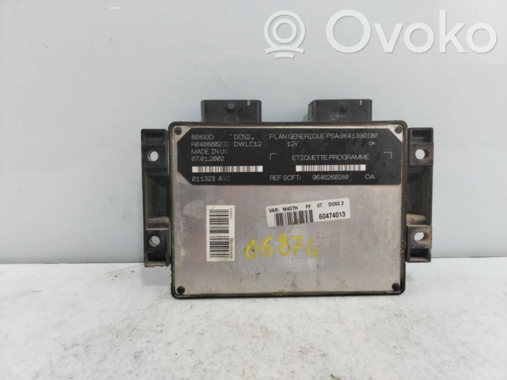 Peugeot Partner Centralina/modulo motore ECU