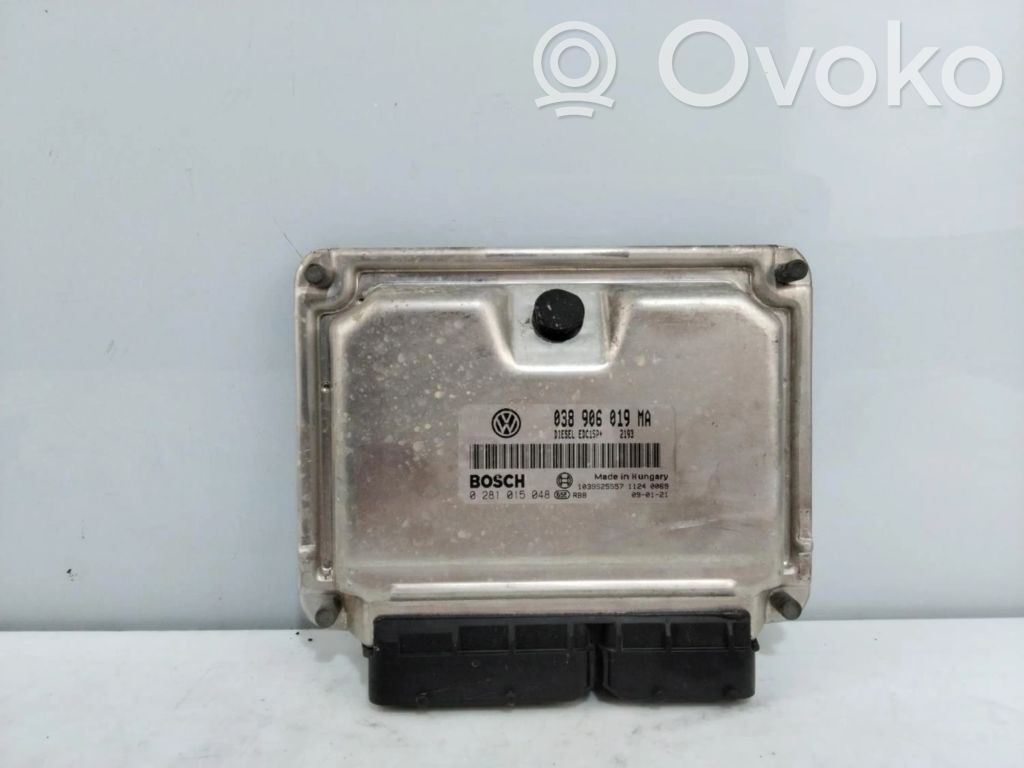 Seat Cordoba (6L) Unité de commande, module ECU de moteur