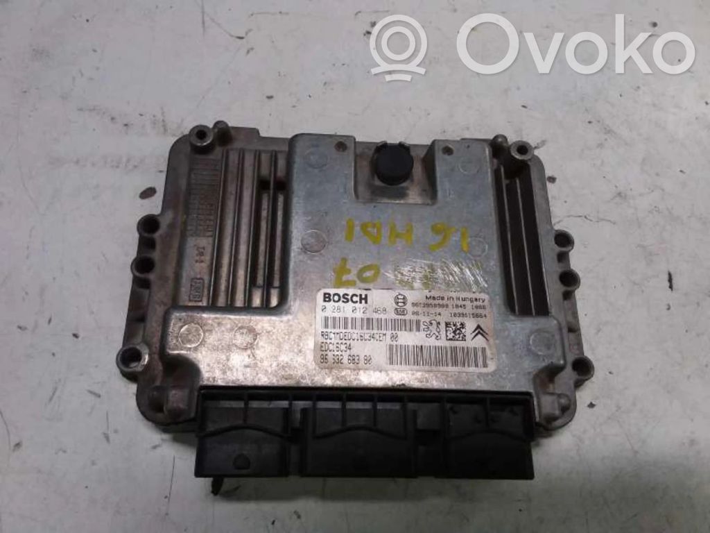 Citroen C4 I Picasso Centralina/modulo motore ECU