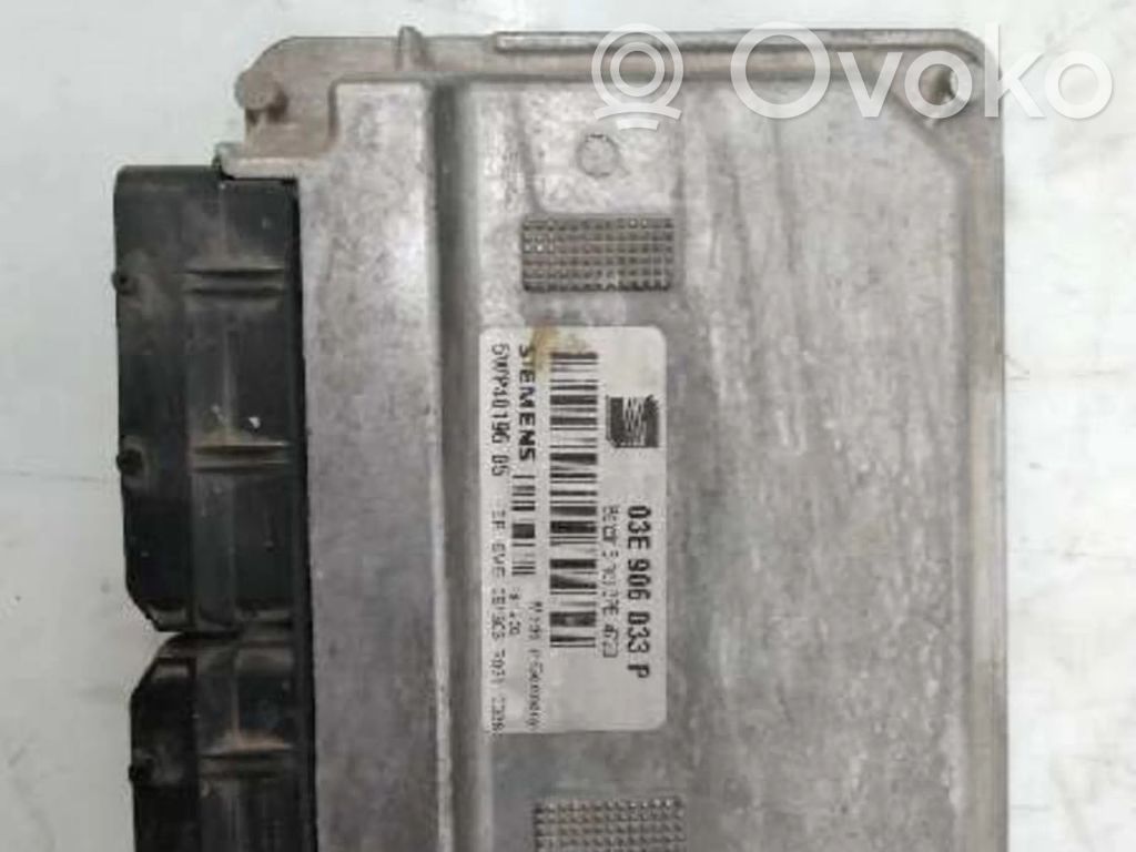 Volkswagen Polo IV 9N3 Centralina/modulo motore ECU 