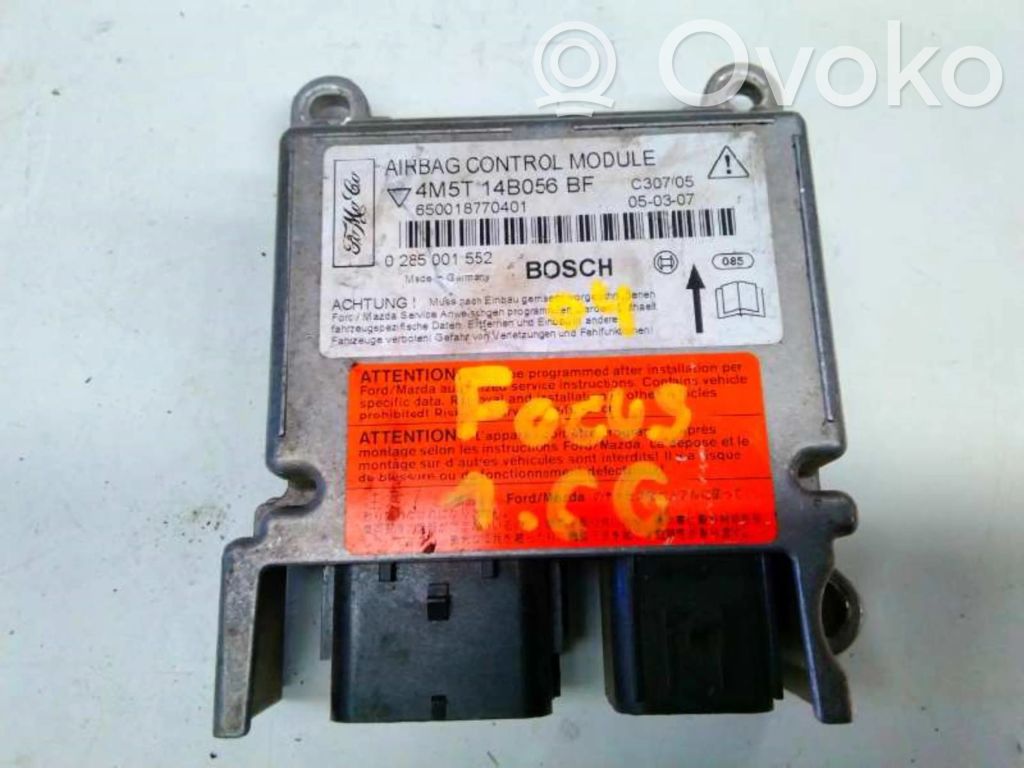 Ford Focus Unitate/modul de comandă airbaguri 