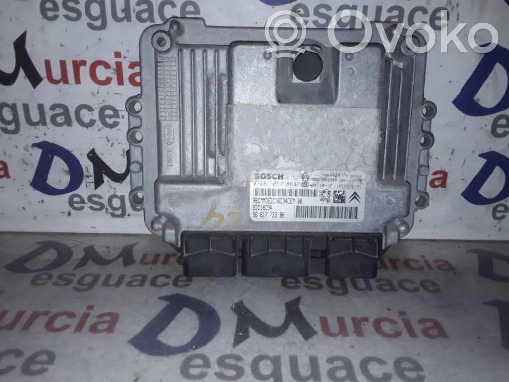 Citroen C4 I Unitate control motor/modul ECU 