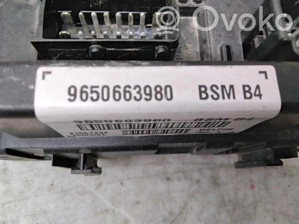 Módulo de fusible   9650663980