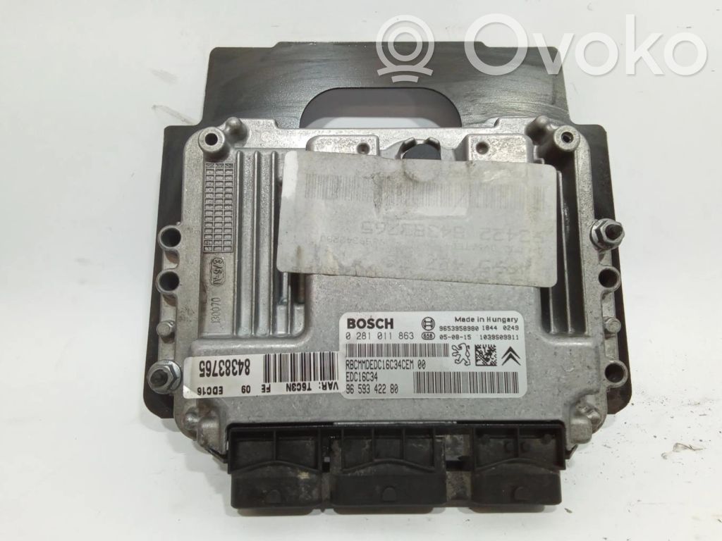 Citroen C4 I Unitate control motor/modul ECU 