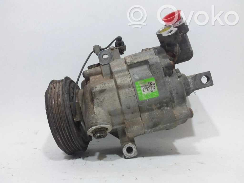 Opel Agila B Compressore aria condizionata (A/C) (pompa) 