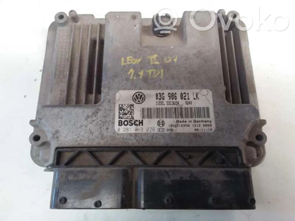 Skoda Octavia Mk2 (1Z) Centralina/modulo motore ECU 