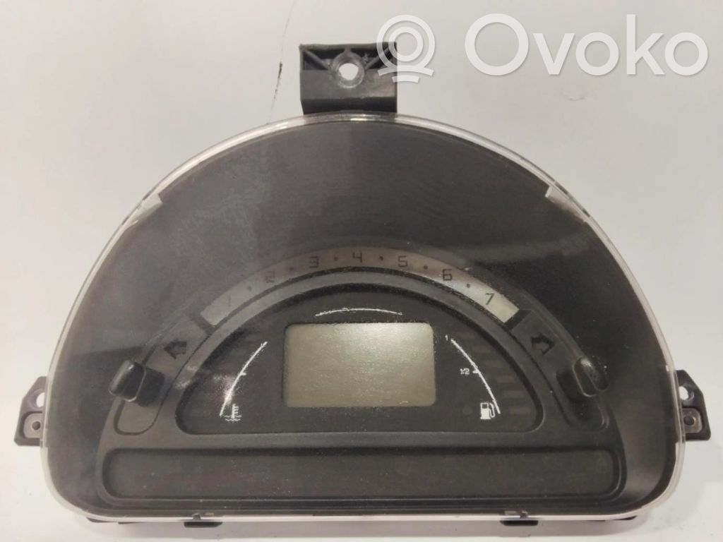 Citroen C3 Geschwindigkeitsmesser Cockpit 