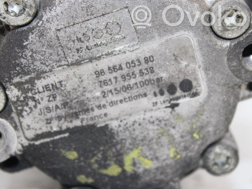 Ohjaustehostimen pumppu   9656405380