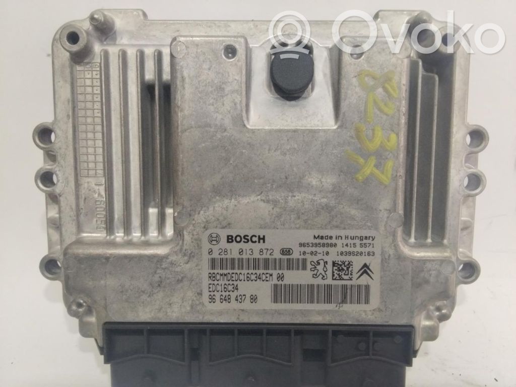 Citroen C4 I Picasso Centralina/modulo motore ECU