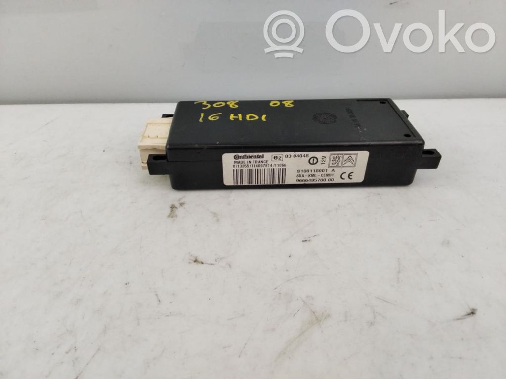 Peugeot 308 Module unité de contrôle Bluetooth 