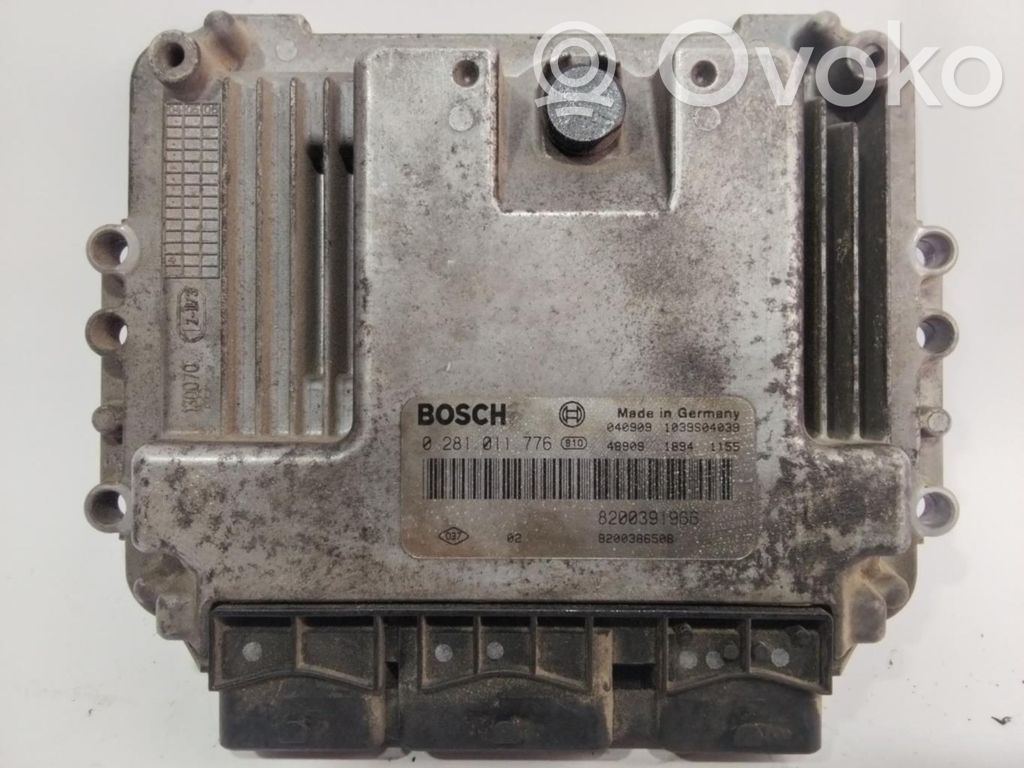 Unidad de control/módulo ECU del motor   8200391966