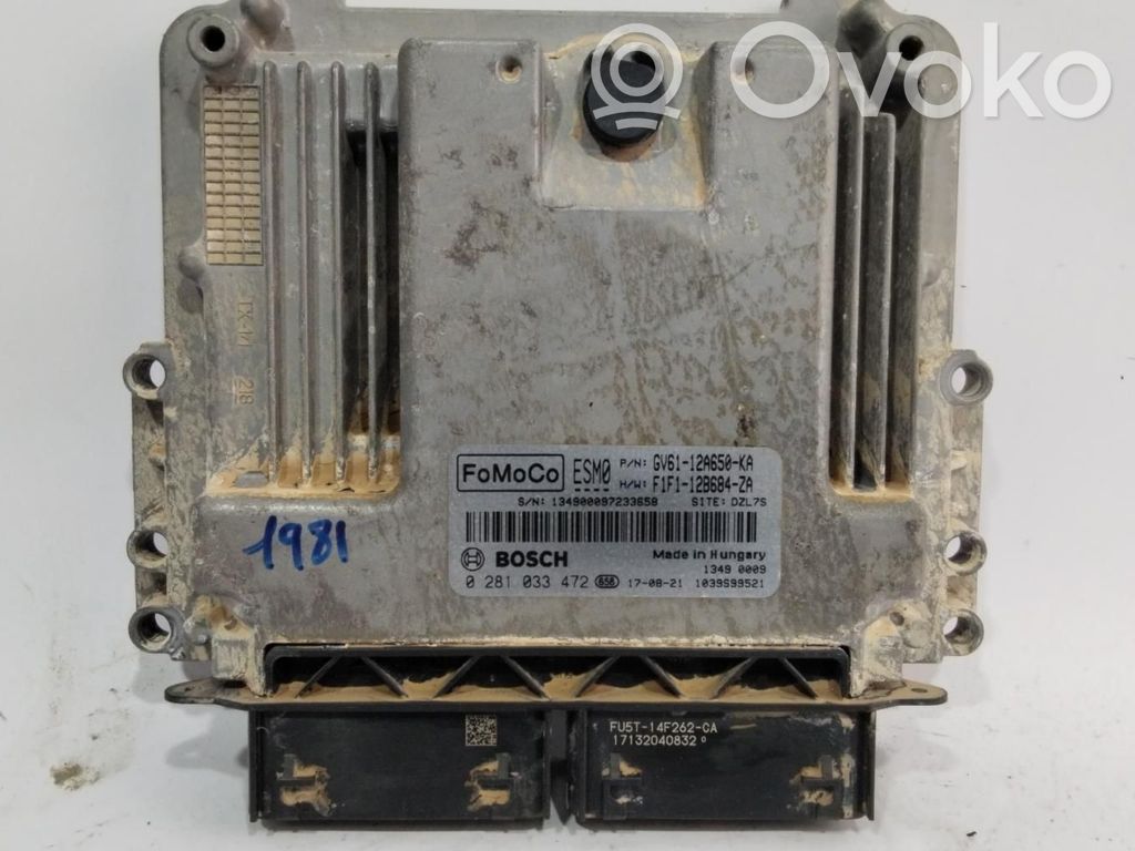 Ford Kuga I Komputer / Sterownik ECU silnika