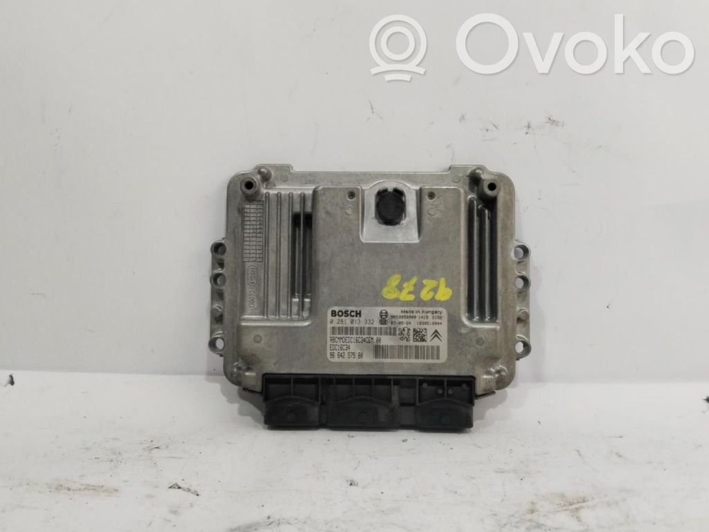 Peugeot 307 Centralina/modulo motore ECU 