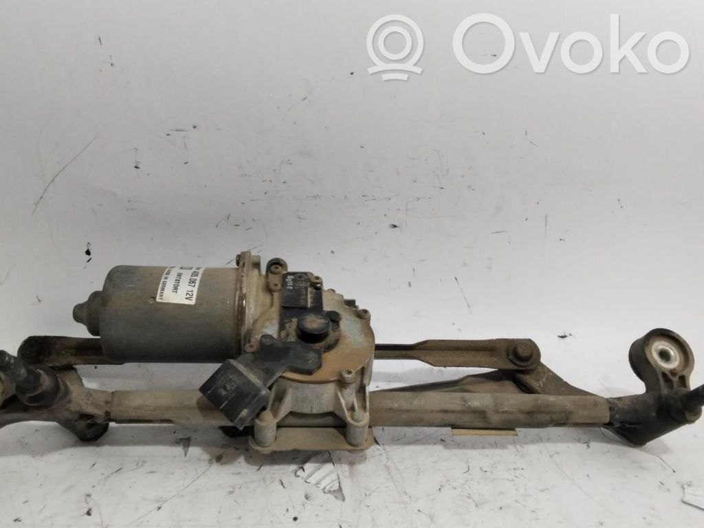 Opel Corsa D Wischergestänge Wischermotor vorne