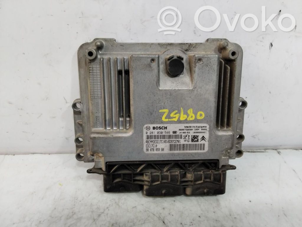 Peugeot 2008 I Centralina/modulo motore ECU