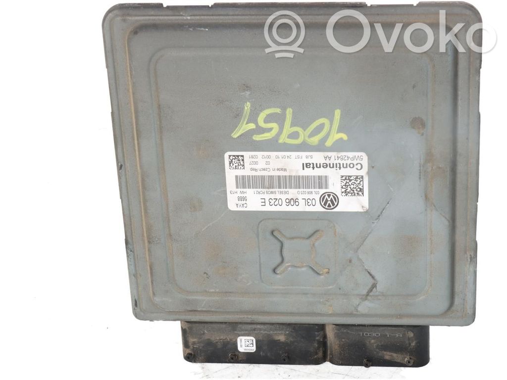 Volkswagen Polo V 6R Unité de commande, module ECU de moteur 