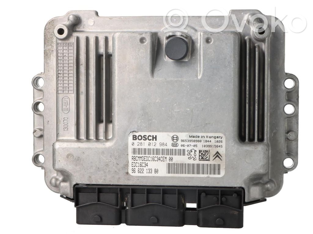 Peugeot 207 CC Centralina/modulo motore ECU
