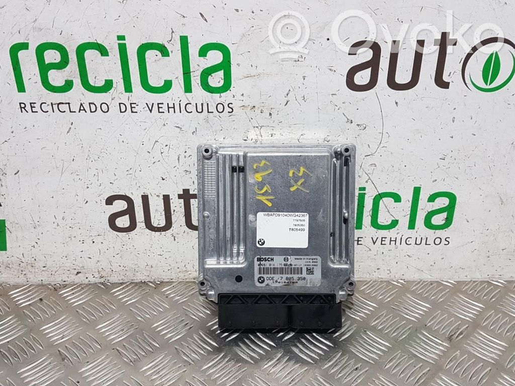 BMW X3 E83 Centralina/modulo motore ECU 