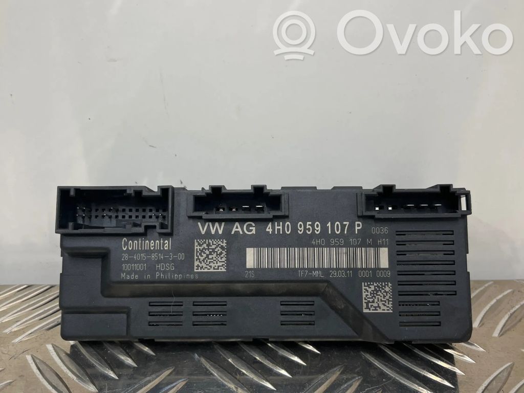 Audi A8 S8 D4 4H Tailgate/trunk control unit/module 