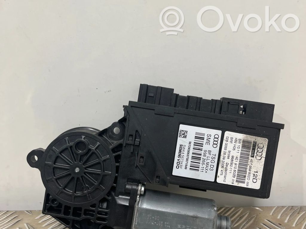 Audi A8 S8 D3 4E Front door window regulator motor 