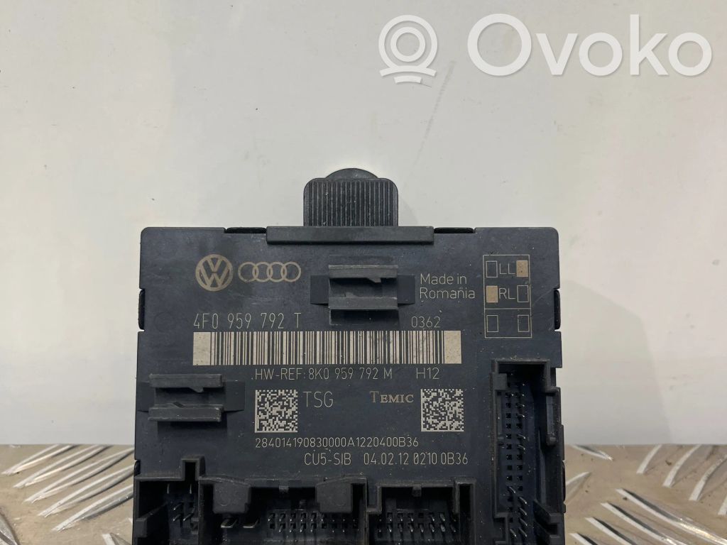 Audi Q7 4L Door control unit/module 