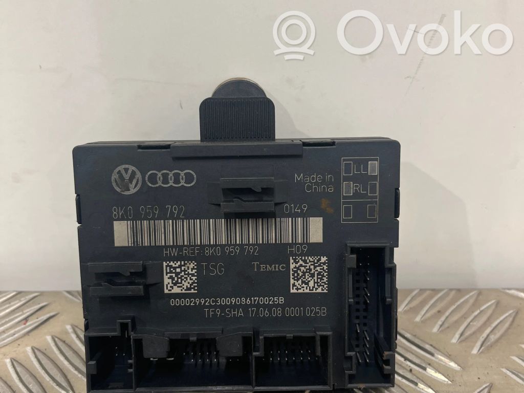 Audi A4 S4 B8 8K Door control unit/module 