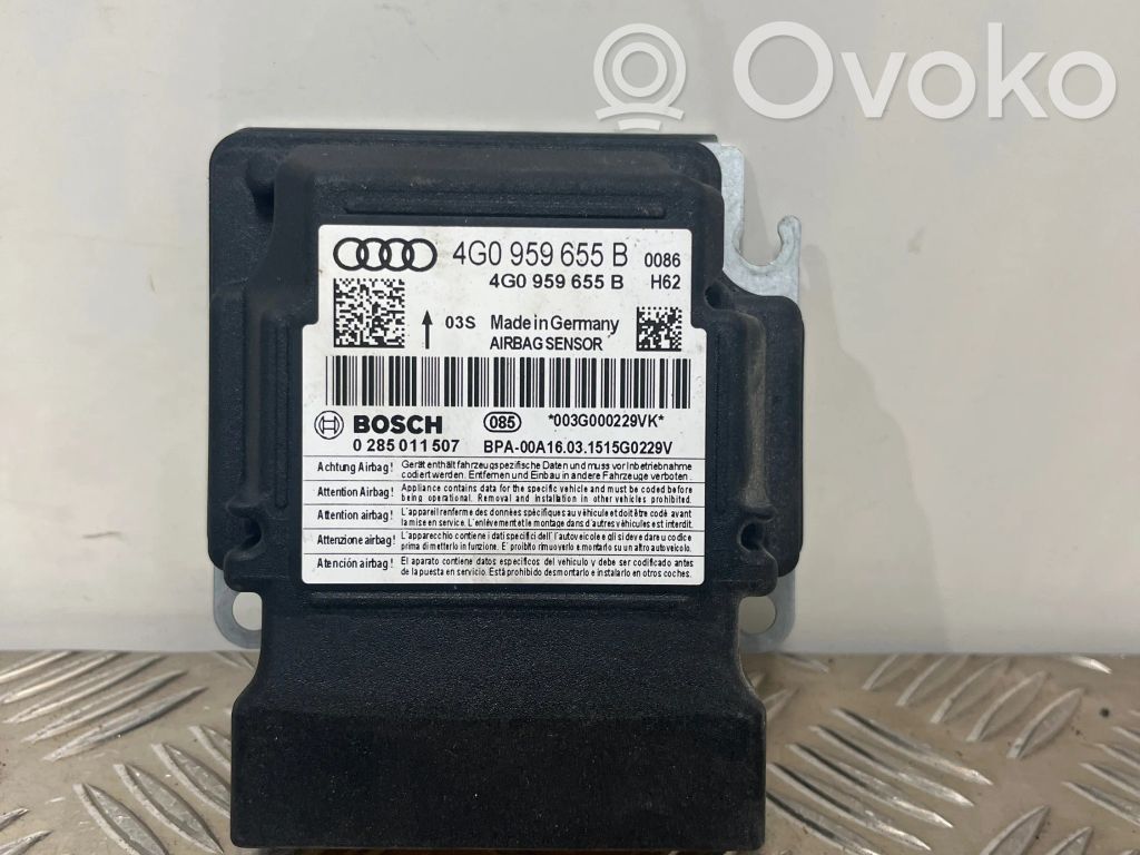Audi A7 S7 4G Airbag control unit/module 