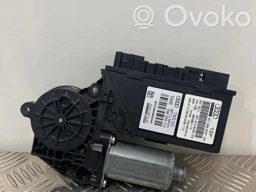 Audi A8 S8 D3 4E Motor del regulador de la ventanilla de la puerta delantera 