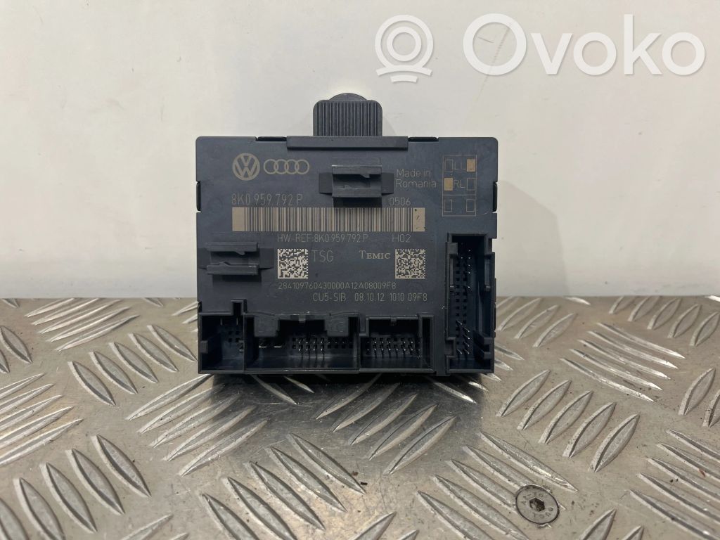 Audi Q5 SQ5 8R Door control unit/module 