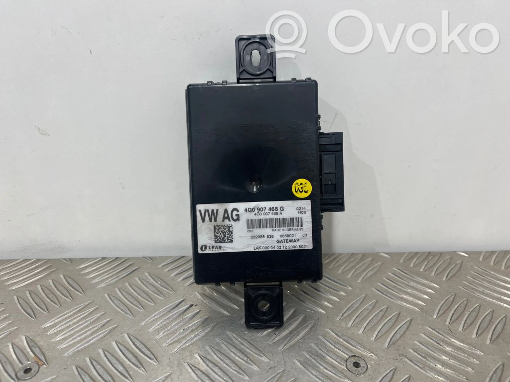 Audi A6 S6 C7 4G Gateway control module 